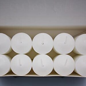 Enlightened Ambience Candles votives 10 Tibetan Sandalwood Scented White