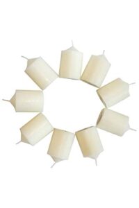 enlightened ambience patchouli pine scented ivory votive candles 10 pack