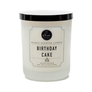 dw home decoware richly scented candle large double wick 15oz — birthday cake