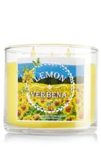 bath & body works candle 3 wick 14.5 ounce provence 2014 lemon verbena