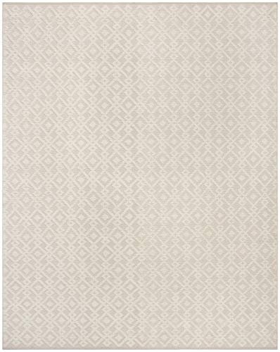 SAFAVIEH Vermont Collection 8' x 10' Ivory VRM102A Handmade Premium Wool & Cotton Area Rug