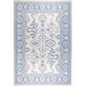 Home Dynamix Nicole Miller Patio Country Ayana Indoor/Outdoor Area Rug, 5'2"x7'2", Traditional Gray/Blue