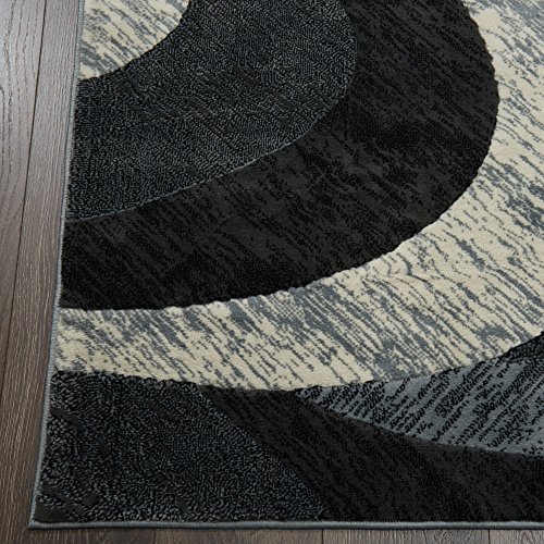 Home Dynamix Catalina Huron Area Rug 5'3"x7'2", Contemporary Gray