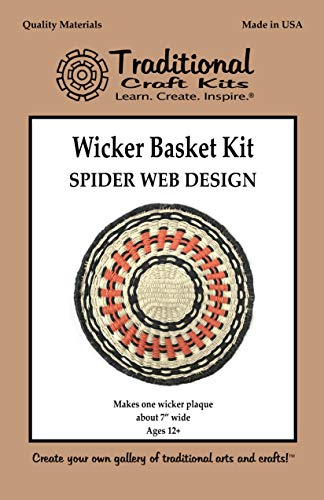 Wicker Basket Kit - Spider Web Design