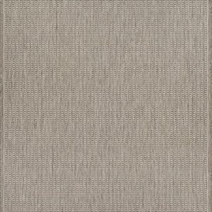 Couristan Recife Saddle Stitch Indoor/Outdoor Area Rug Champagne/Taupe, 2' x 3'7"