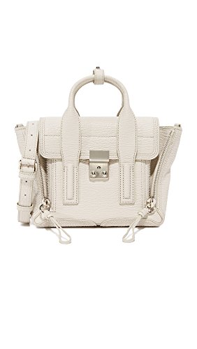 3.1 Phillip Lim womens Pashli Mini Satchel Bag, Feather, One Size US