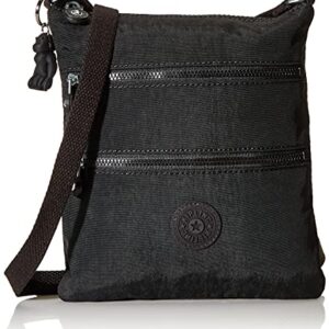 Kipling Keiko Mini Crossbody Bag, Black Noir, 8"L x 9"H x 1.25"D