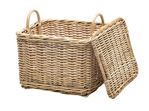 Kouboo 1060105 Rattan Core Rectangular Storage Basket