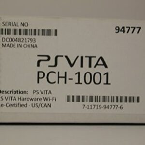 Sony PlayStation Vita Wi-Fi (Renewed)