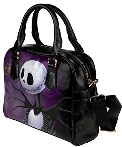 Fashion Shoulder Handbag Crossbody Bags with Jack Skellington Print