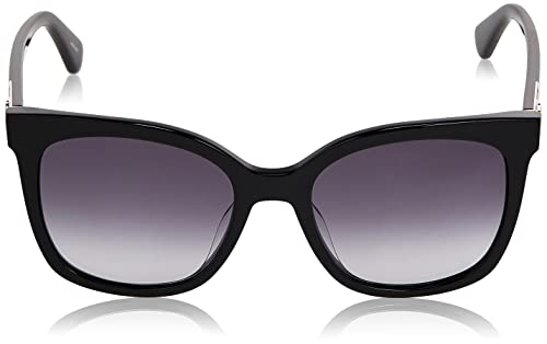 Kate Spade New York Women's Kiya Square Sunglasses, Black, 53 mm