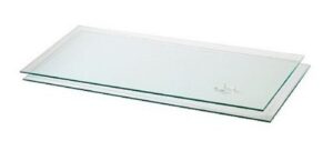 8″ x 34″ tempered 3/16 glass shelf by modern store fixtures (5pcs/box)