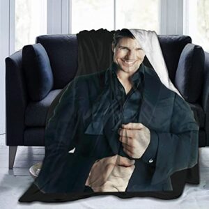 blanket tom cruise super soft and comfortable flannel throw blankets camping blanket beach blankets for decoration bedroom living room yoga …