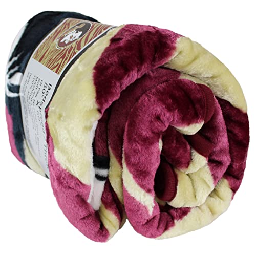 College Covers Florida State Seminoles Raschel Throw Blanket, 60 in by 50 in