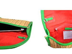 Watermelon Fruit Women's Straw Plaited Article Handbag