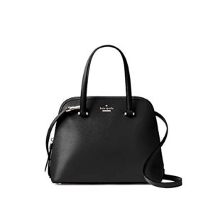 kate spade new york patterson drive medium dome satchel purse (black)