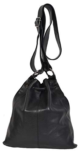 STS Ranchwear Cowhide Bucket Bag Cowhide/Black One Size