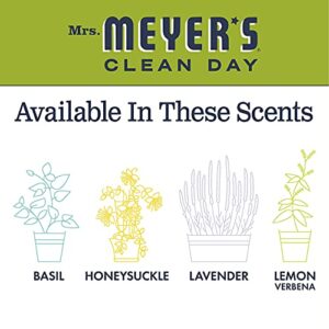 Mrs. Meyer's Clean Day Scented Soy Candle, Lemon Verbena Scent, 7.2 ounce candle (Pack of 2)