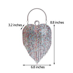 Handbags For Womens Evening Bags Clutches Purse Chain Dress Diamonds Wedding Multi Color