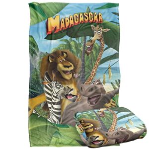 madagascar jungle time silky touch super soft throw blanket 36″ x 58″