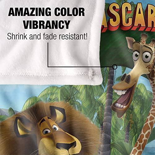 Madagascar Jungle Time Silky Touch Super Soft Throw Blanket 36" x 58"