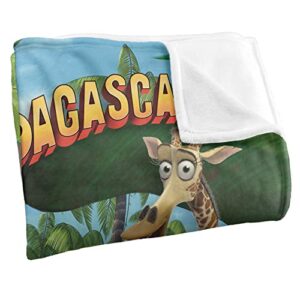 Madagascar Jungle Time Silky Touch Super Soft Throw Blanket 36" x 58"