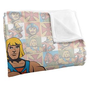 Trevco Masters of The Universe Heroes Silky Touch Super Soft Throw Blanket 36" x 58"