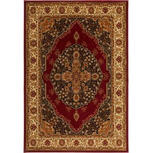 Home Dynamix Royalty Tansy Traditional Area Rug 7'8"x10'4", Oriental Red/Ivory