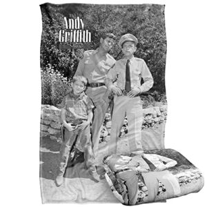 trevco andy griffith lawmen silky touch super soft throw blanket 36″ x 58″
