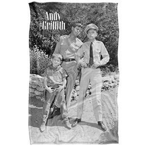 Trevco Andy Griffith Lawmen Silky Touch Super Soft Throw Blanket 36" x 58"