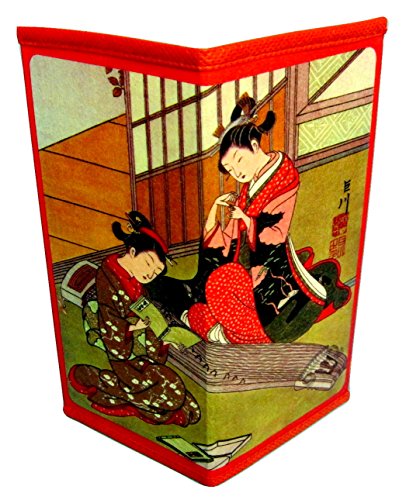 Set of 4 Japanese Rice Paper Wallets Style Group"A"