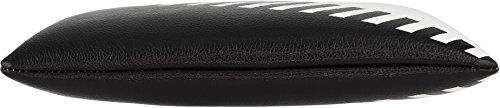 B BRENTANO Vegan Clutch Bag Pouch with Tassel Accent (Black)