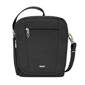 travelon anti-theft tour bag, medium, black, one size