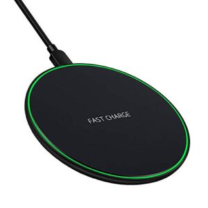 wireless charger for samsung galaxy s23 ultra s22 plus s21 s10 s9 s8 note 20, 15w max cargador inalambrico for lg g8 g7 thinq v60 v50 v40, iphone 14 plus 13 pro max 12 mini fast wireless charging pad