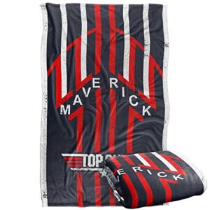 top gun maverick silky touch super soft throw blanket 36″ x 58″