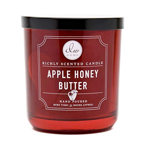 DW Home Medium Single Wick Candle, Apple Honey Butter