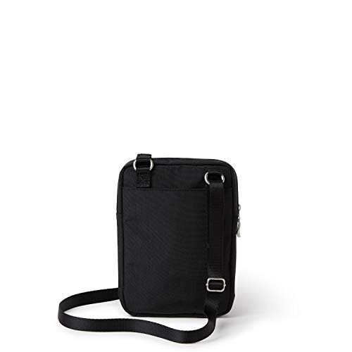 Baggallini New Classic Far and Wide RFID Crossbody Bag Black One Size