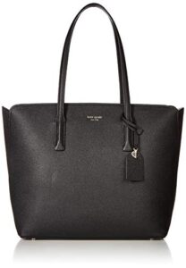 kate spade new york women’s margaux large tote, black/warm taupe, one size