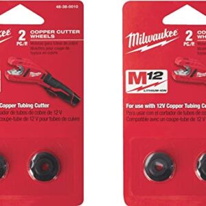 Milwaukee 48-38-0010 Cutter Wheel, 2-Pack, Sold as 4 Pack