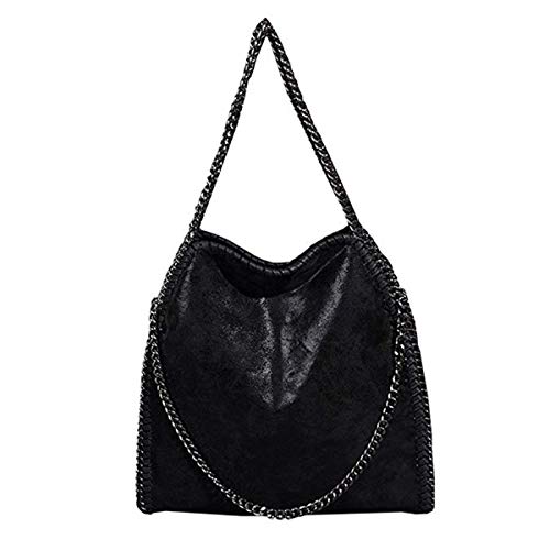 JOTHIN Large Crossbody Bags for Women Tote Bag for Women Womens Shoulder Bags Chain Purse Designer Handbags for Women(Black)