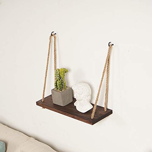 Jozong Hanging Wooden Shelf 2 Piece, Floating Shelf Living Room Study Bedroom Kitchen Shelf