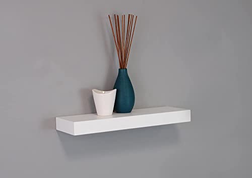 kieragrace FN00293-8MC Modern Floating-Shelves, Pack of 3, White