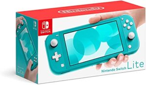 nintendo switch lite hand-held gaming console – turquoise (hdh-001) (renewed)
