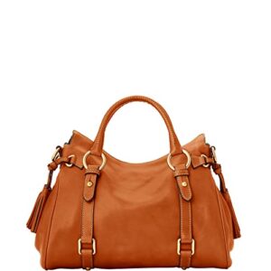 Dooney & Bourke Florentine Small Satchel, Natural/Natural Trim