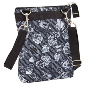 Harley-Davidson (Cross X-Body Slings Grey Tattoo, One Size