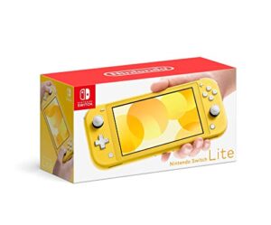 nintendo switch lite handheld gaming console – yellow (hdh-001) (renewed)