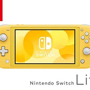Nintendo Switch Lite Handheld Gaming Console - Yellow (HDH-001) (Renewed)