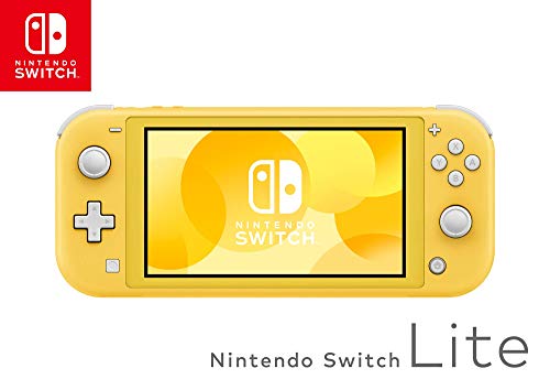 Nintendo Switch Lite Handheld Gaming Console - Yellow (HDH-001) (Renewed)