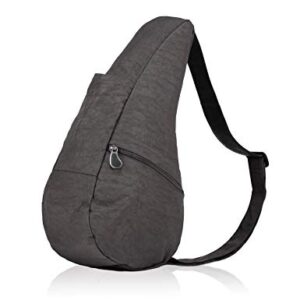 AmeriBag Classic Healthy Back Bag Tote Distressed Nylon Extra Small (Stormy Grey)