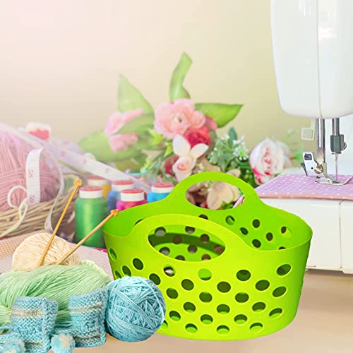 Assorted Multicolor Basket with Handles 3ct